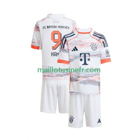 Maillot de Foot Bayern Munich Harry Kane 9 Extérieur 2025-26 - Enfant